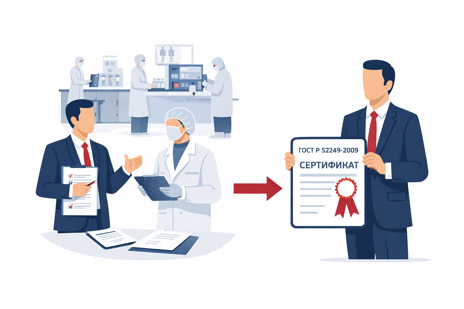Процедура сертификации ГОСТ Р 52249-2009 в Санкт-Петербурге